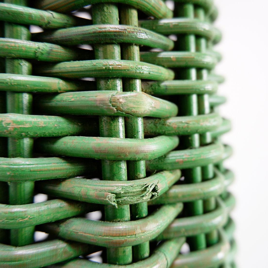 Rattan Scultura di cactus 