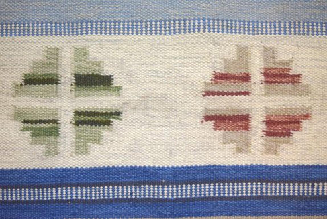 Swedish Handwoven Rug / Carpet of Wool in 