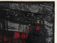 Hand Woven Rug, Signed by Maurice Andre, 1950 French Piece, Limited Edition