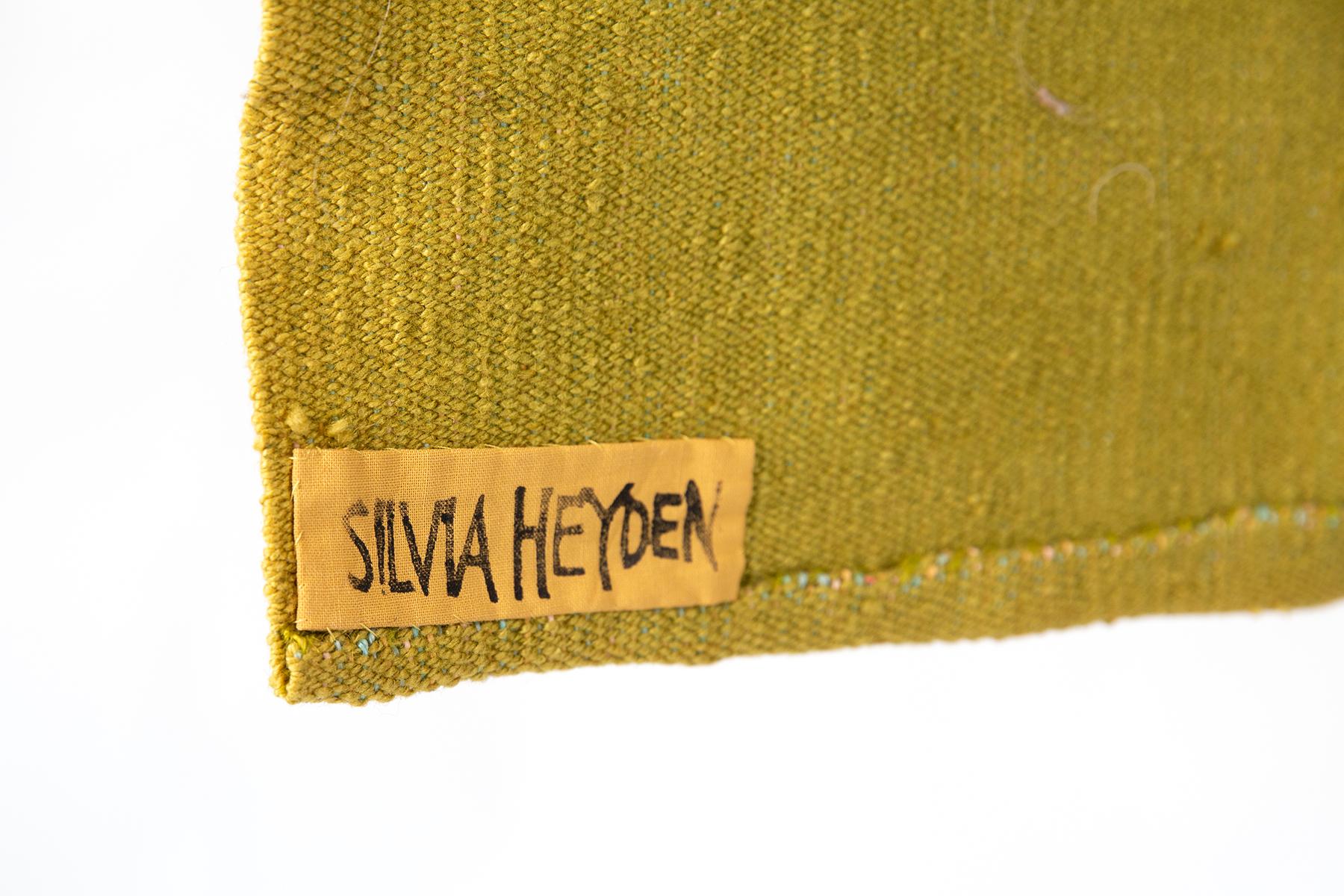 Handgewebter Wandteppich von Silvia Heyden (amerikanisch)