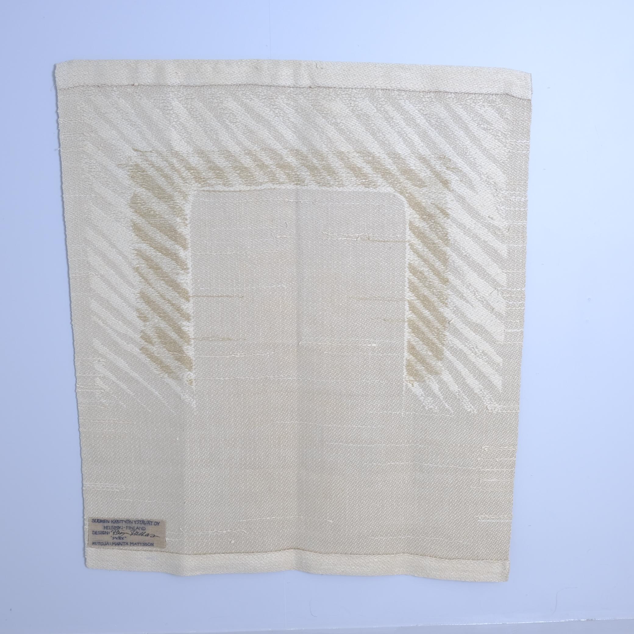 Handgewebter Wandteppich / Ryijy 