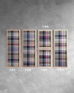 Hand Woven Wall Panel - "#103 - Pink Wensleydale" by Atelier Le Traon