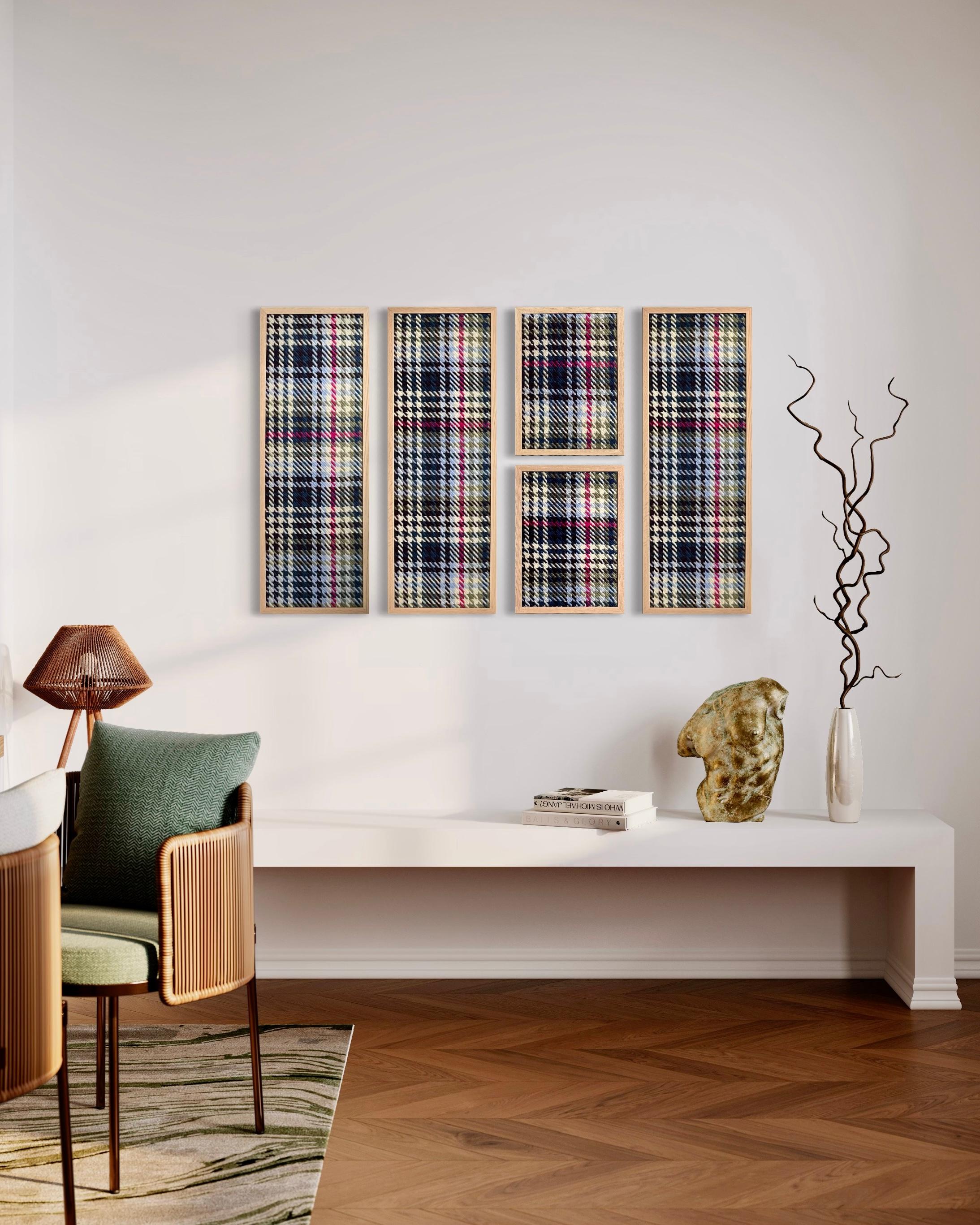 Contemporary Hand Woven Wall Panel - 