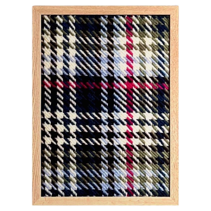 Hand Woven Wall Panel - "#105 - Pink Wensleydale" by Atelier Le Traon For Sale