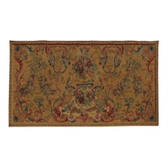Hand-Woven Wool Birds & Floral Wall Tapestry, Chinese Decor