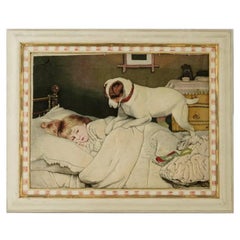 Alfombra de lana tejida a mano (After) Charles Burton Barber