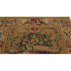 Hand-Woven Wool "Offerings of Bacchus" 17th Century Tapestry