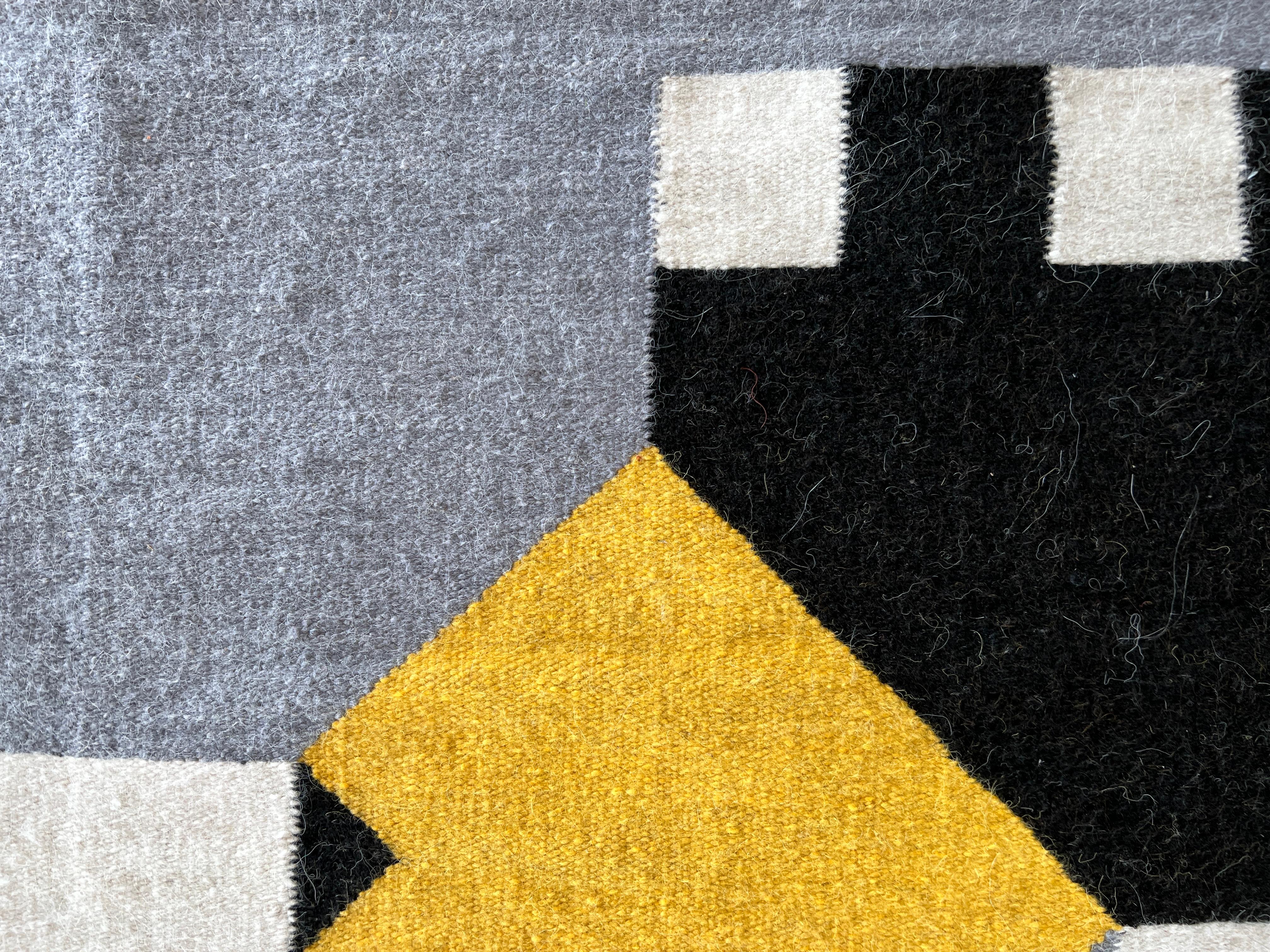 Original design by Maria Sanchez, Flattened city, 2021

LALANA RUGS is an applied arts initiative born from the desire to combine proposals by contemporary artists with traditional local techniques and noble materials. The three “As” of LA-LA-NA