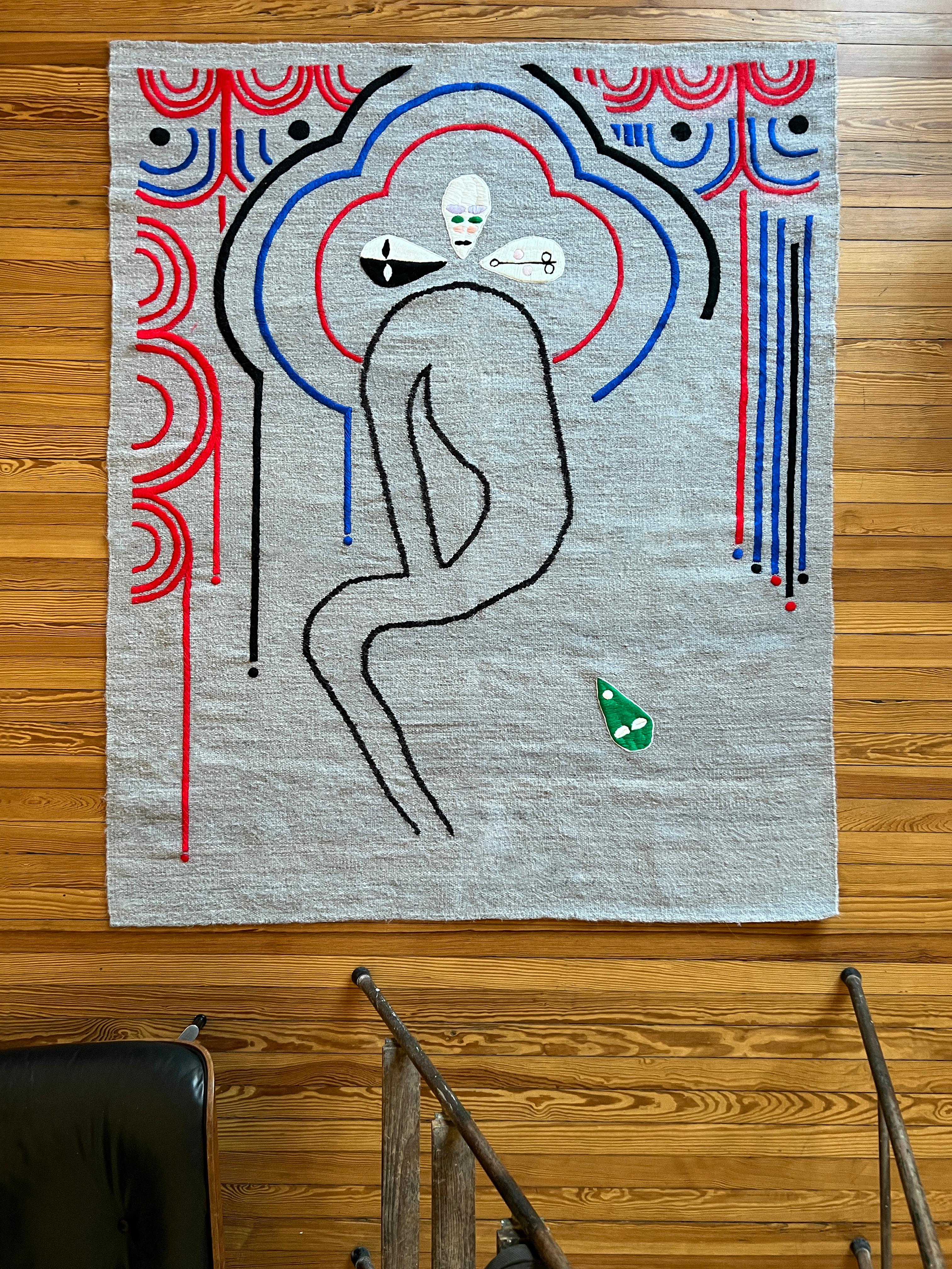 Adapted from the original artwork by Juan Tessi, Crónicas Incompletas Bis, 2019.

Limited edition of 15 handmade and unique rugs.   

LALANA RUGS is an applied arts initiative born from the desire to combine proposals by contemporary artists with