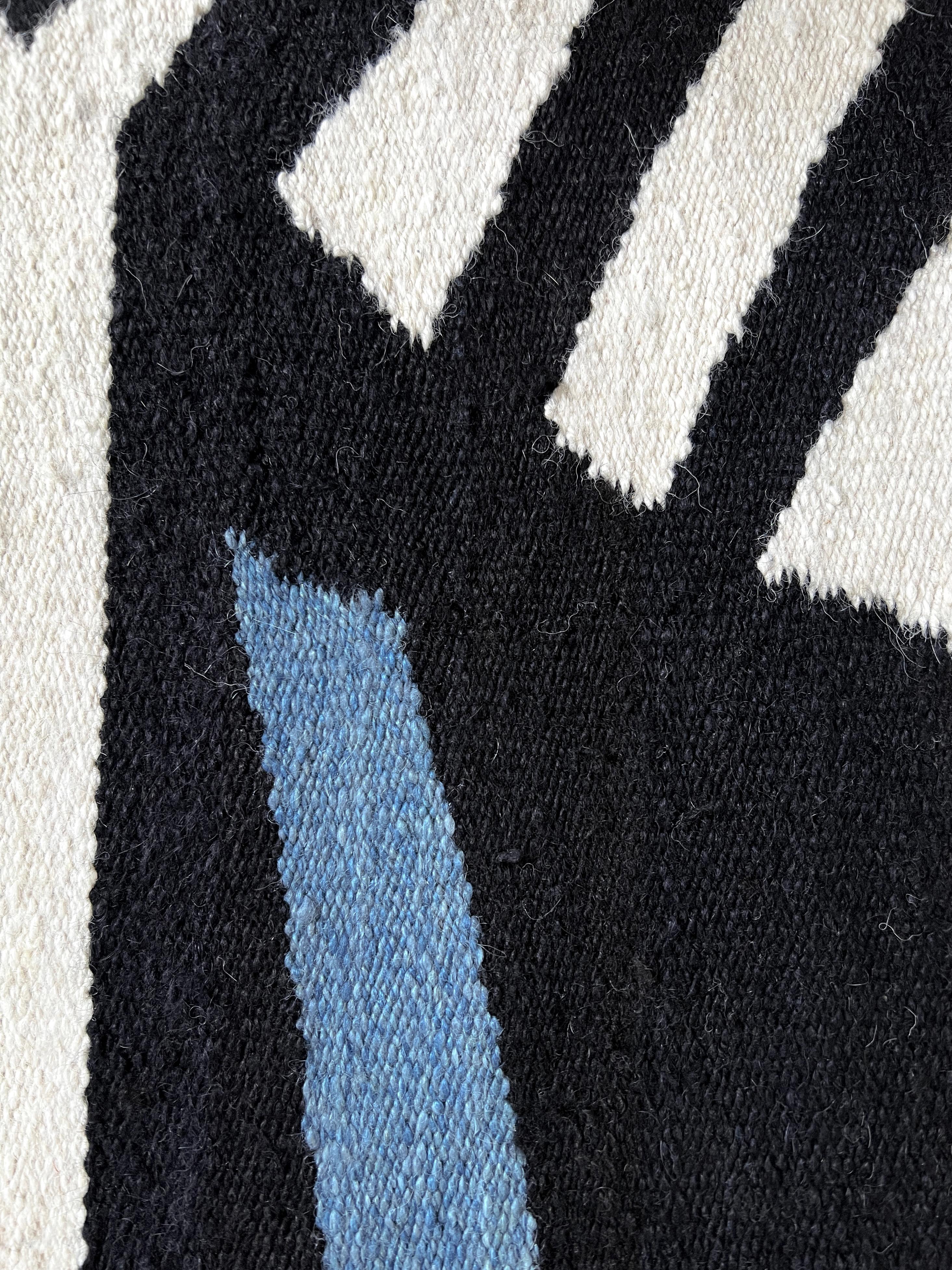 Adapted from the original artwork by Ary Brizzi, Untitled, 1958.

Limited edition of 15 handmade and unique rugs.

LALANA RUGS is an applied arts initiative born from the desire to combine proposals by contemporary artists with traditional local
