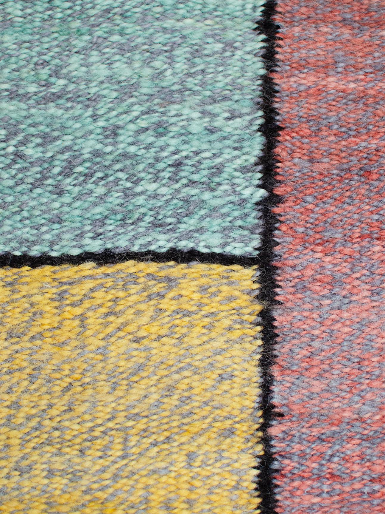 Adapted from the original artwork by Alejandro Puente, Shikra, 1995.

Limited edition of 15 handmade and unique rugs. 

LALANA RUGS is an applied arts initiative born from the desire to combine proposals by contemporary artists with traditional