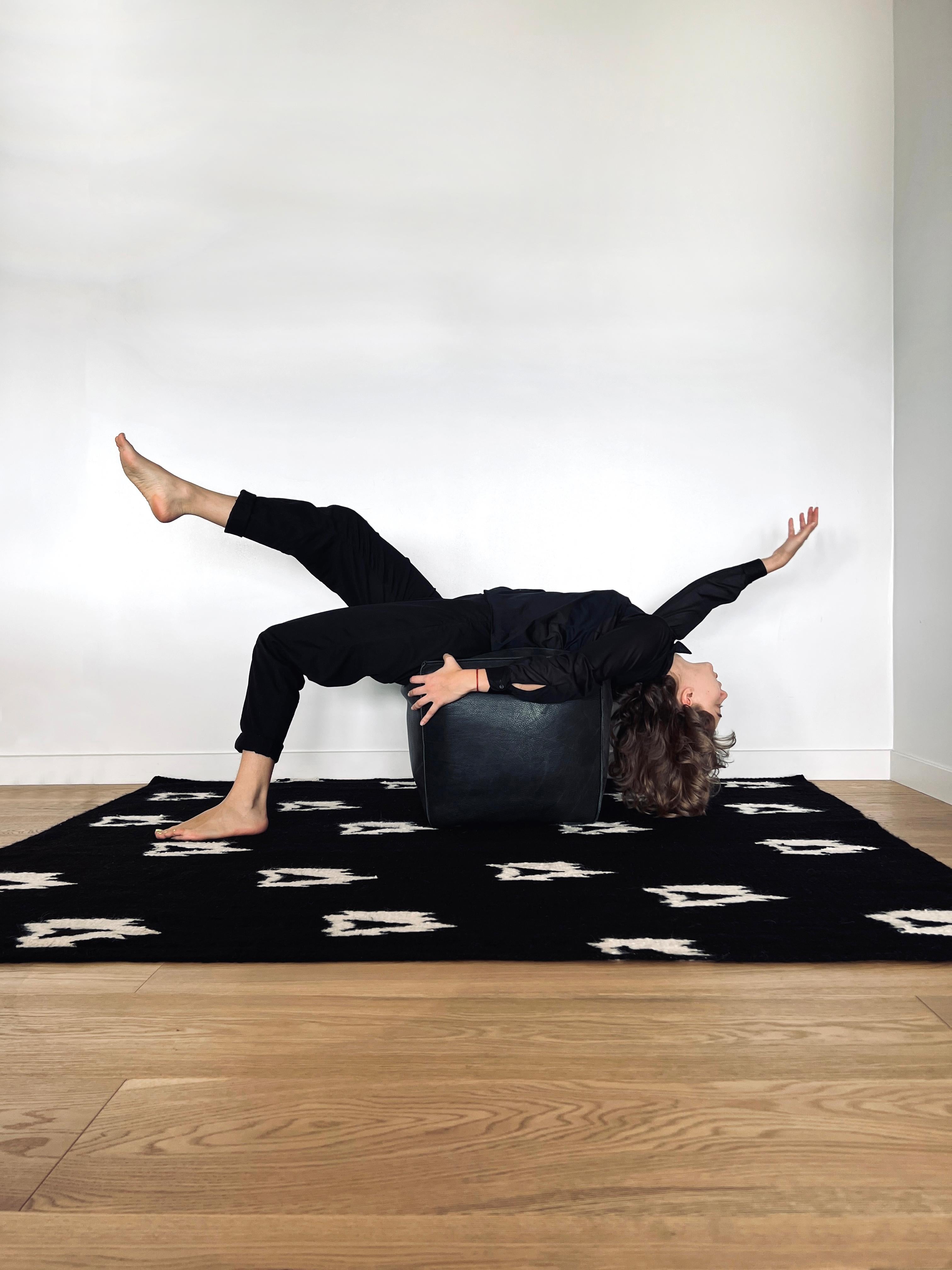 Adapted from the original artwork by Juan Stoppani & Jean-Yves Legavre, Tombé du ciel, 2020.

LALANA RUGS is an applied arts initiative born from the desire to combine proposals by contemporary artists with traditional local techniques and noble