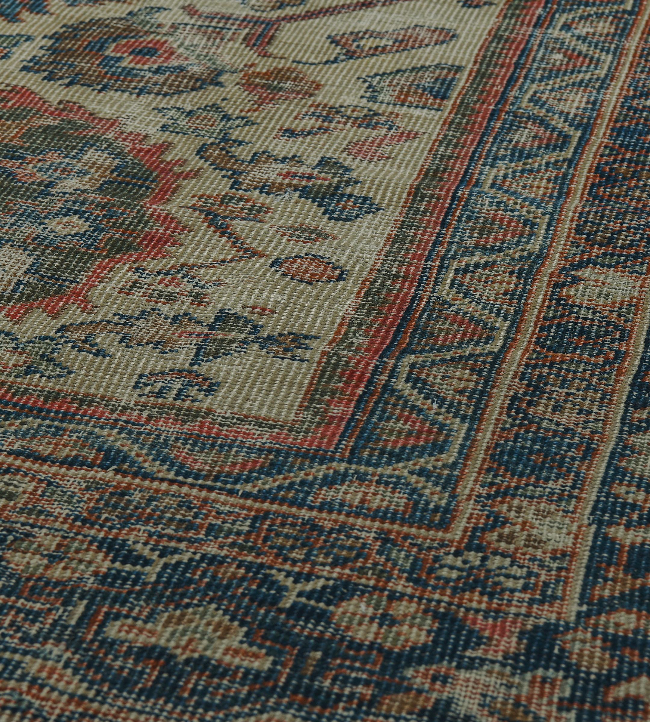 Tappeto Sultanabad Rugs in lana tessuto a mano della fine del XIX secolo circa in vendita 4
