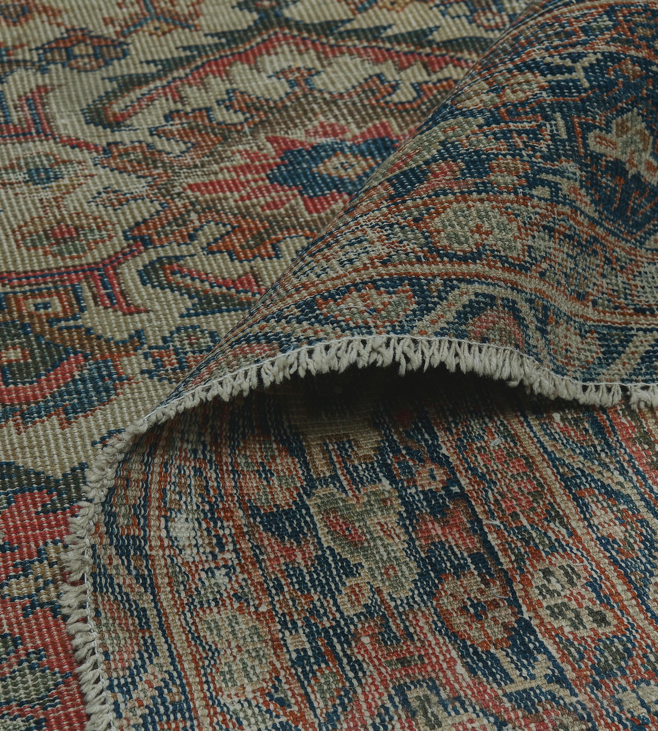 Tappeto Sultanabad Rugs in lana tessuto a mano della fine del XIX secolo circa in vendita 7