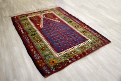 Hand Woven Wool Tribal Kilim Rug / Wall Hang