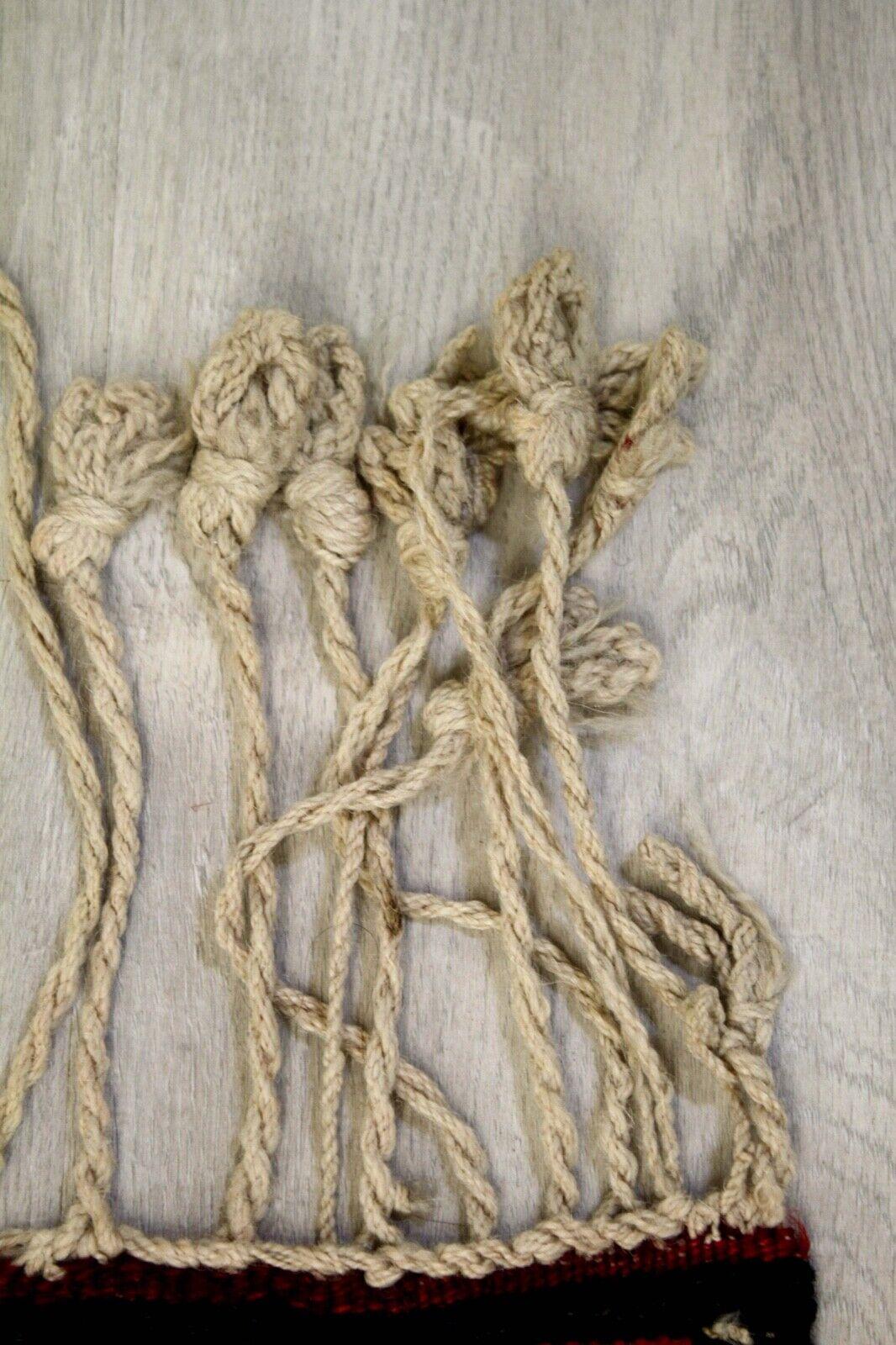 Hand Woven Wool Tribal Kilim Rug / Wall Hang For Sale 1