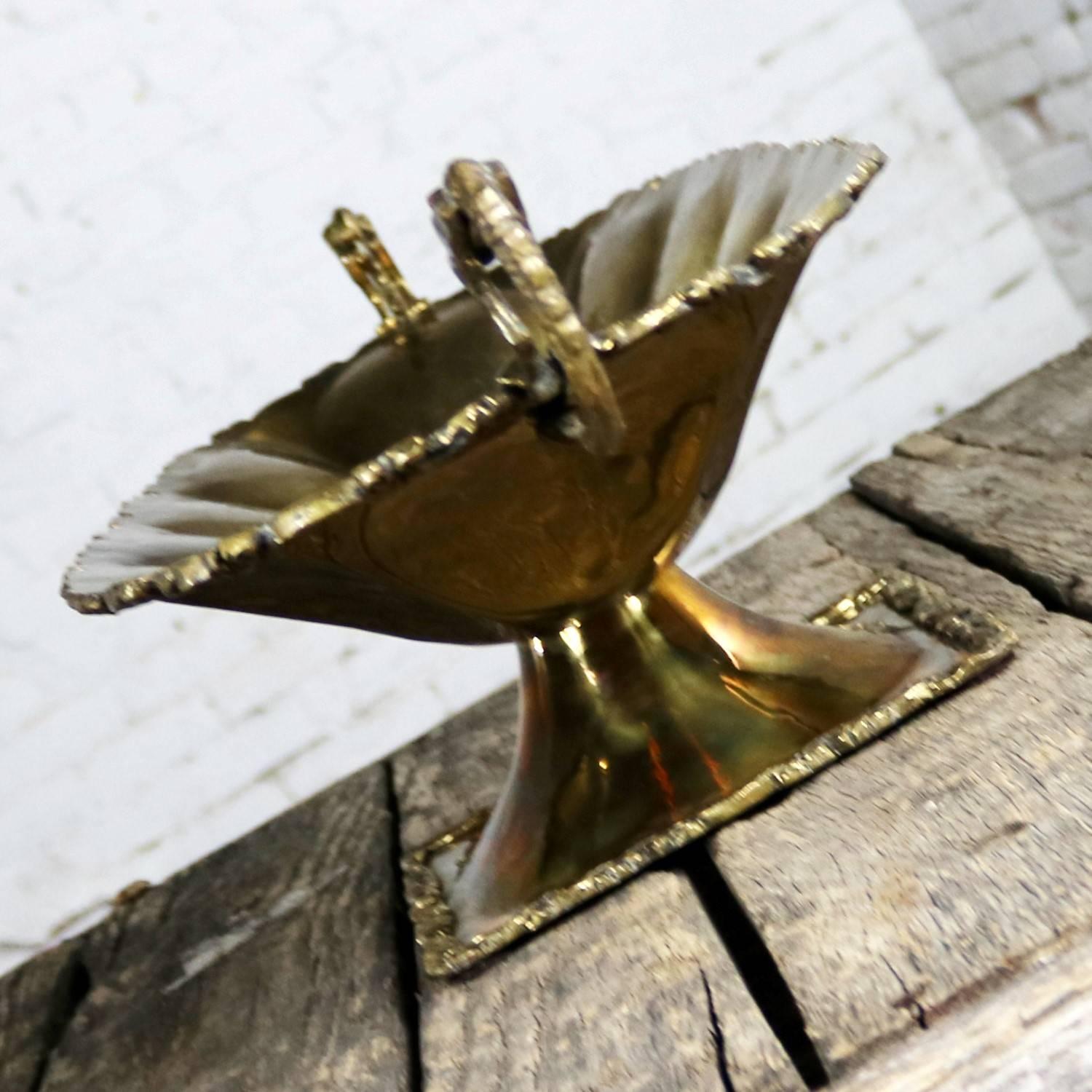 brass centerpiece bowl