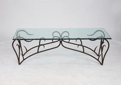 Hand Wrought Iron Coffee Table
