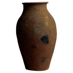 Handamde Anatolian Clay Vessel, 20th Century Turkish Earthenware Pot