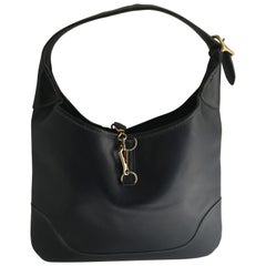 Sac à main Hermes bleu marine Box Trim