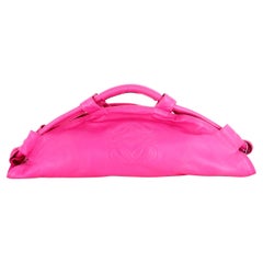 Handbag Loewe Pink Leather Nappa Aire