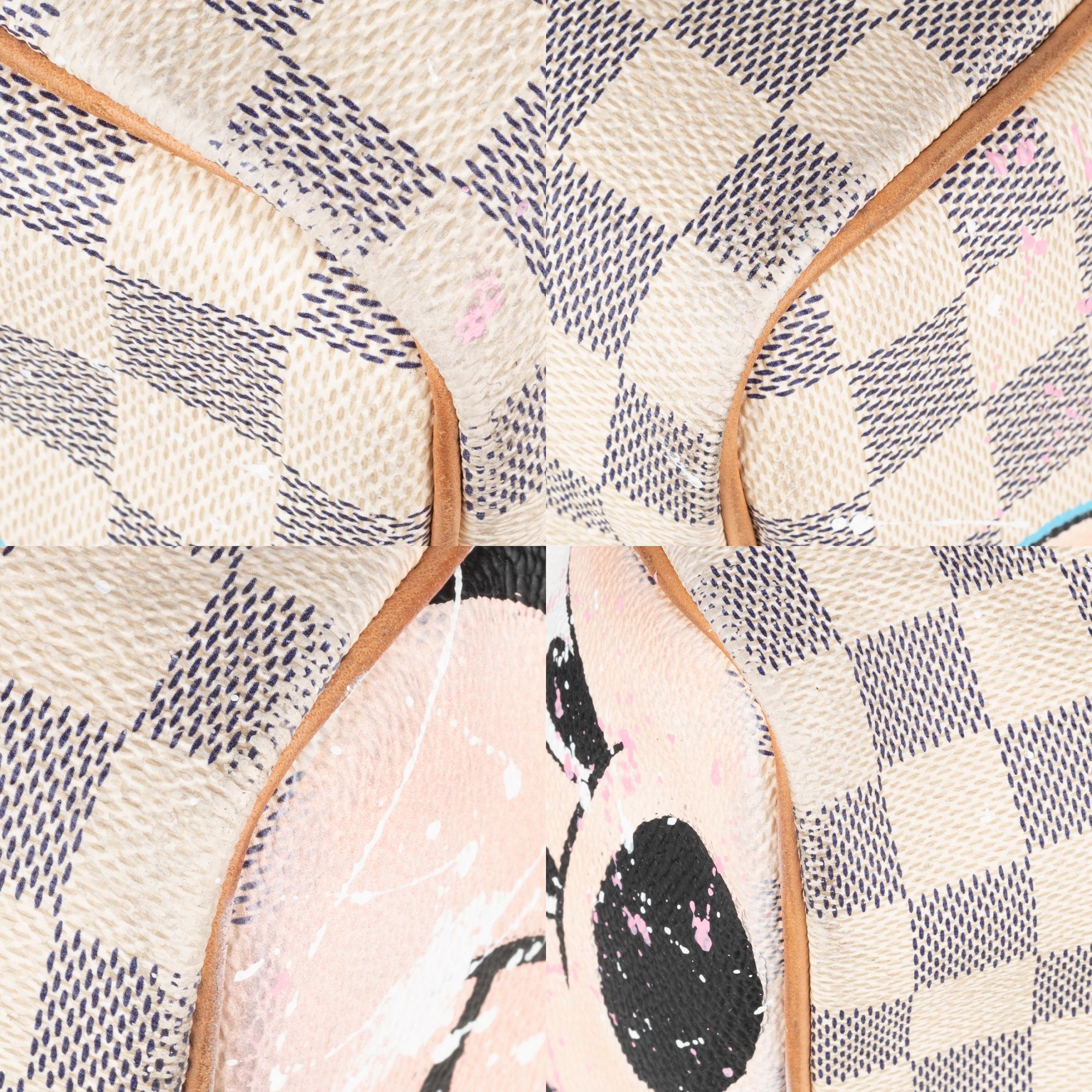 Handbag Louis Vuitton Speedy 30 customized 