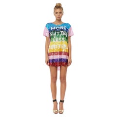 Perline a mano Più glitter meno amaro Maxi tee Dress