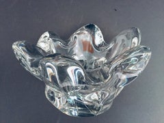 Handblown Glass Ashtray Candleholder