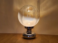 Mazzega Murano - Handblown Glass Sphere Table Lamp