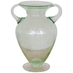Hand Blown Murano Glass Vase