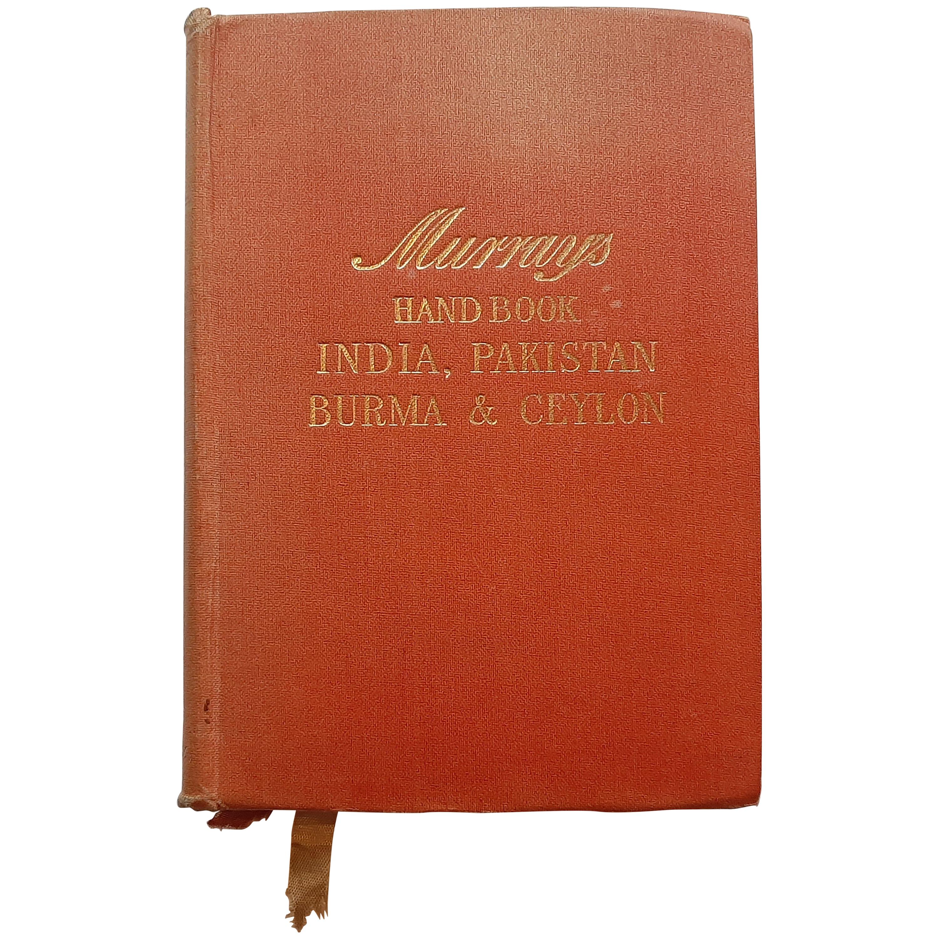 Handbook for Travellers in India, Pakistan, Burma and Ceylon by Lothian, 1955