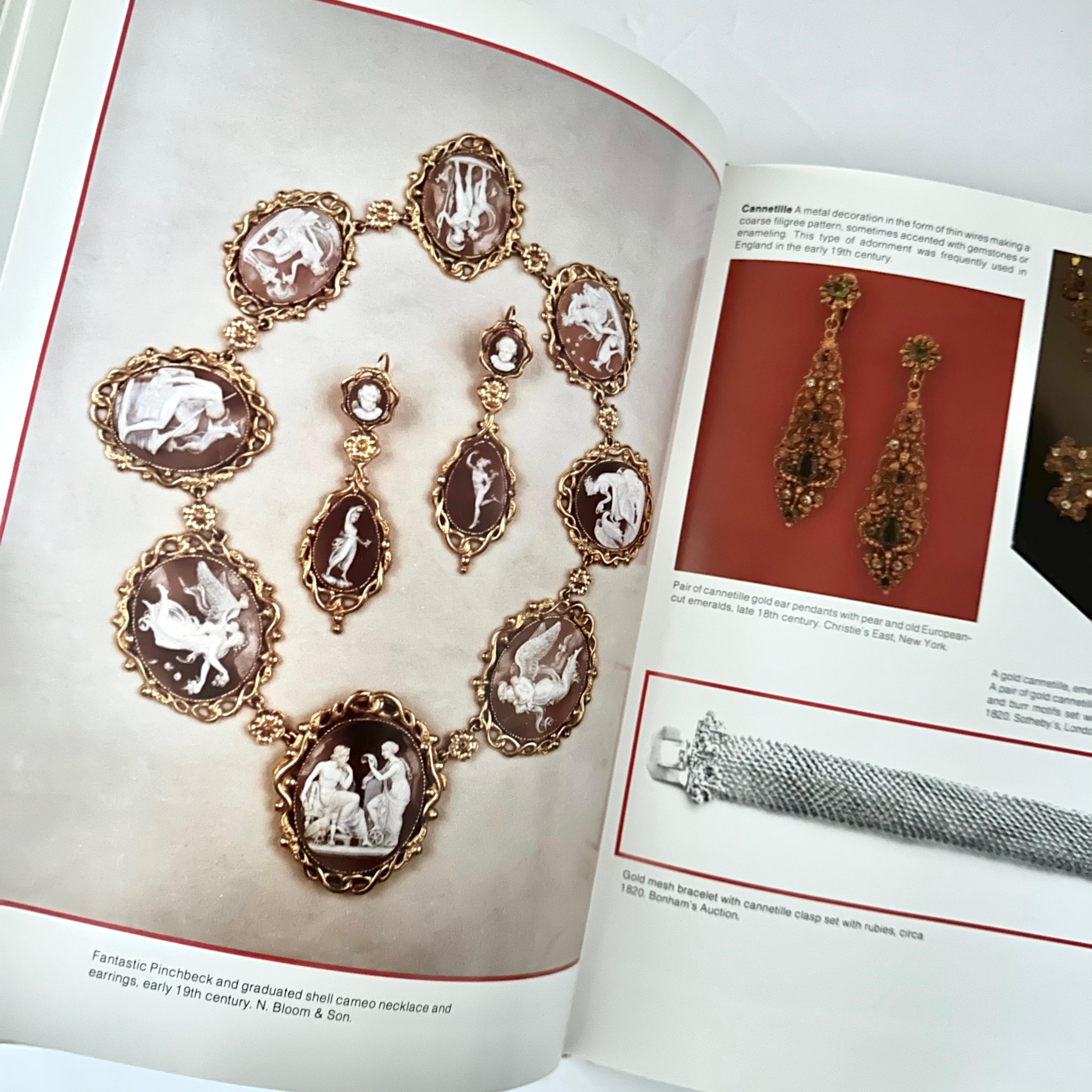 Published by Schiffer Publishing Ltd., 1st edition, 1991. Hardback with English text.

This encyclopaedic handbook is organised in alphabetical order. Illustrating every aspect of the marvels jewellery has to offer. It’s an easy-to-use and highly