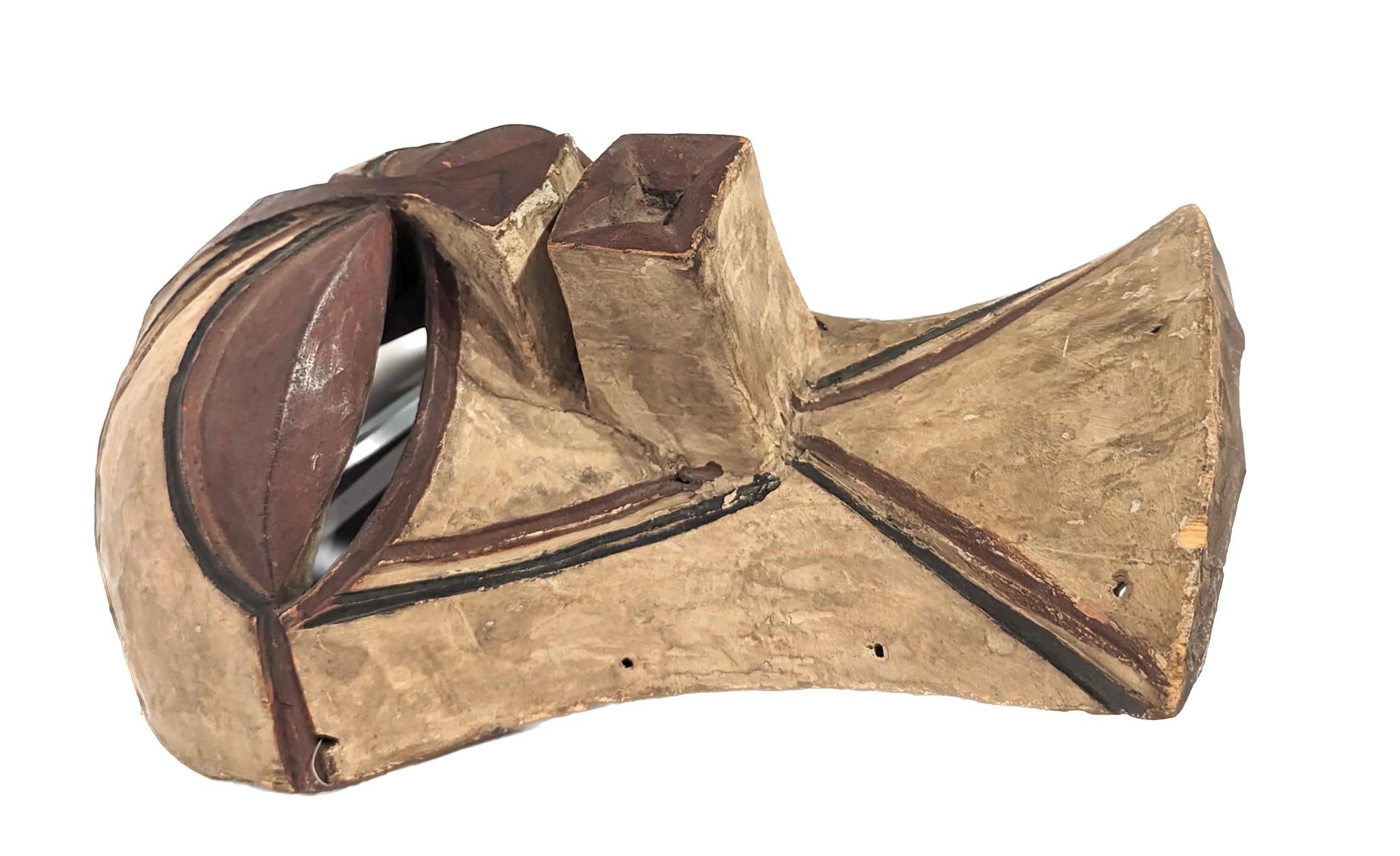 Handcarved Beninese Tribal Mask For Sale 2