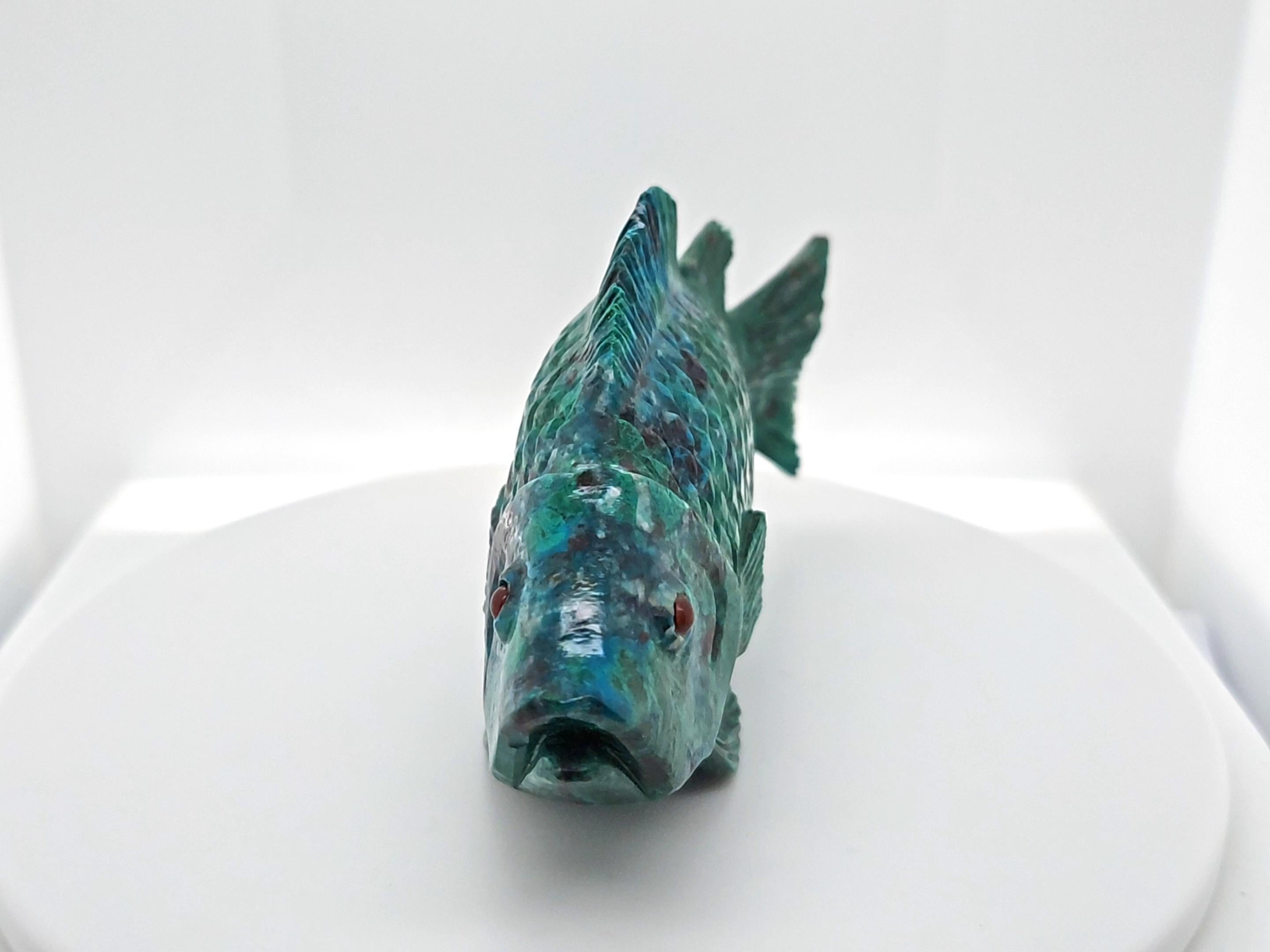 Gemstone sculpture / Object d`art : 