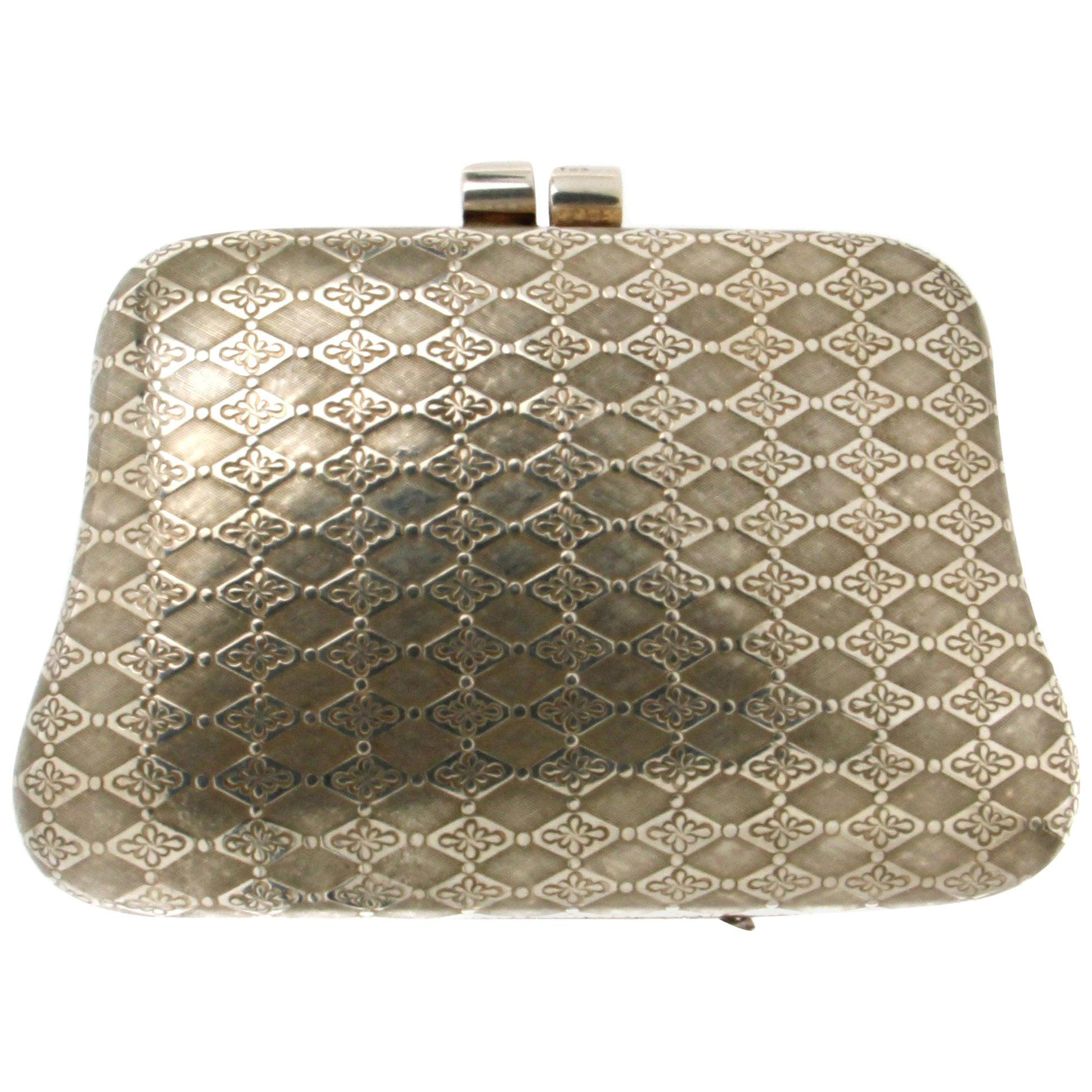 Handcraft 925 Thousandths Silver Bag For Sale