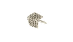 Handcraft Diamonds 18 Karat White Gold Cocktail Ring