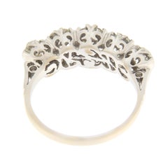 Handcraft Diamonds 18 Karat White Gold Engagement Ring