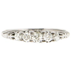 Handcraft Diamonds 18 Karat White Gold Engagement Ring