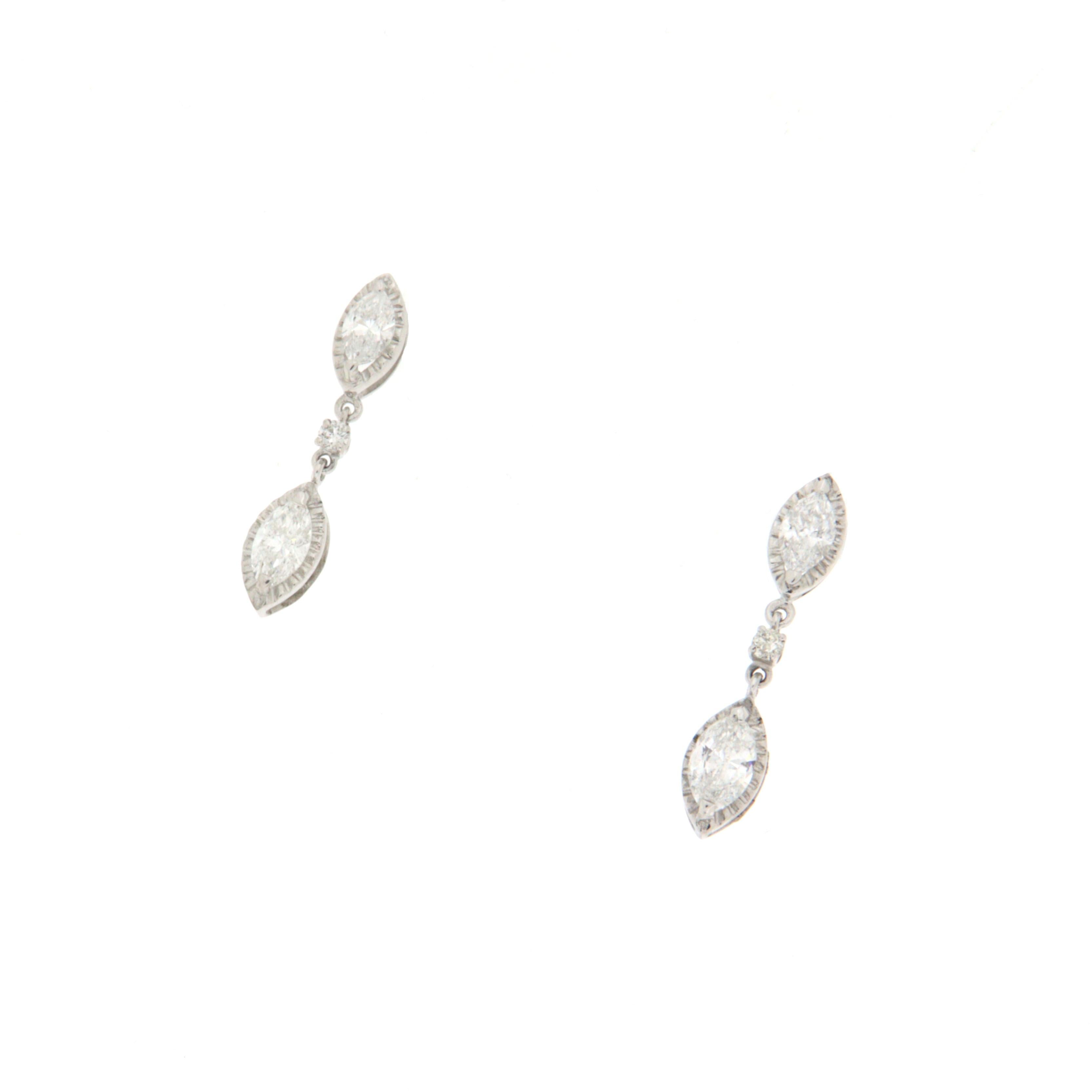 marquise earrings dangle