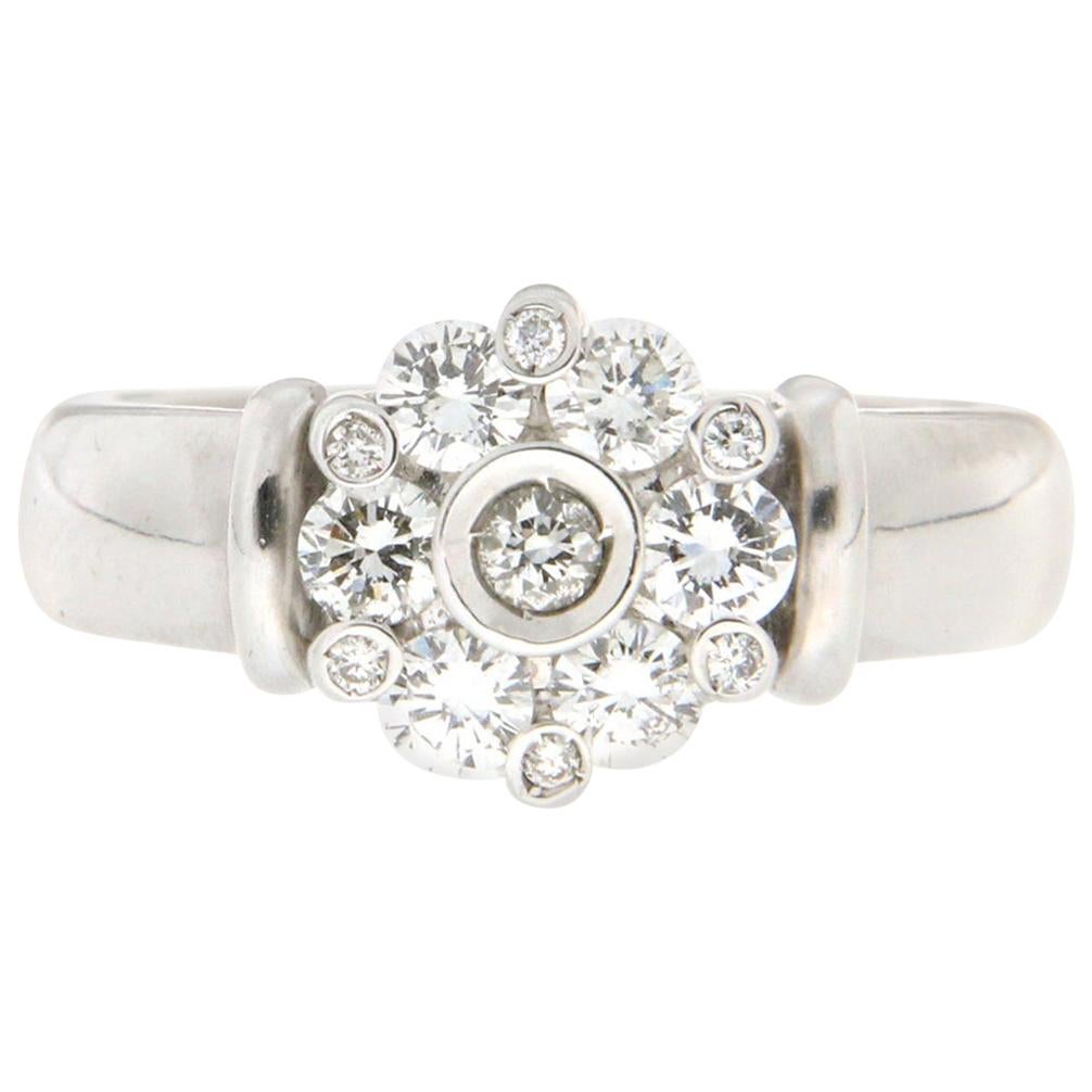 Handcraft Diamonds Platinum Engagement Ring