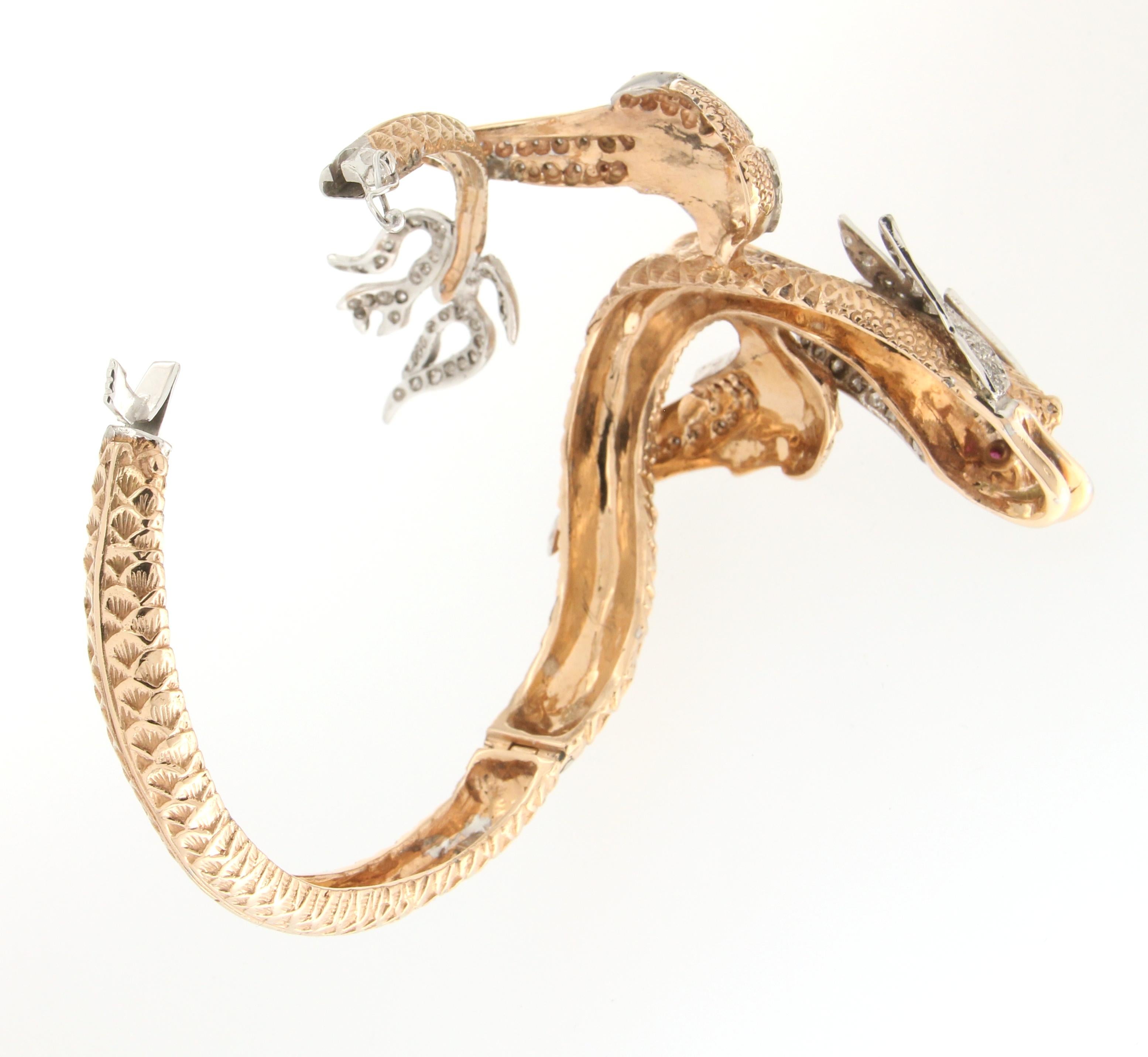 diamond dragon bracelet