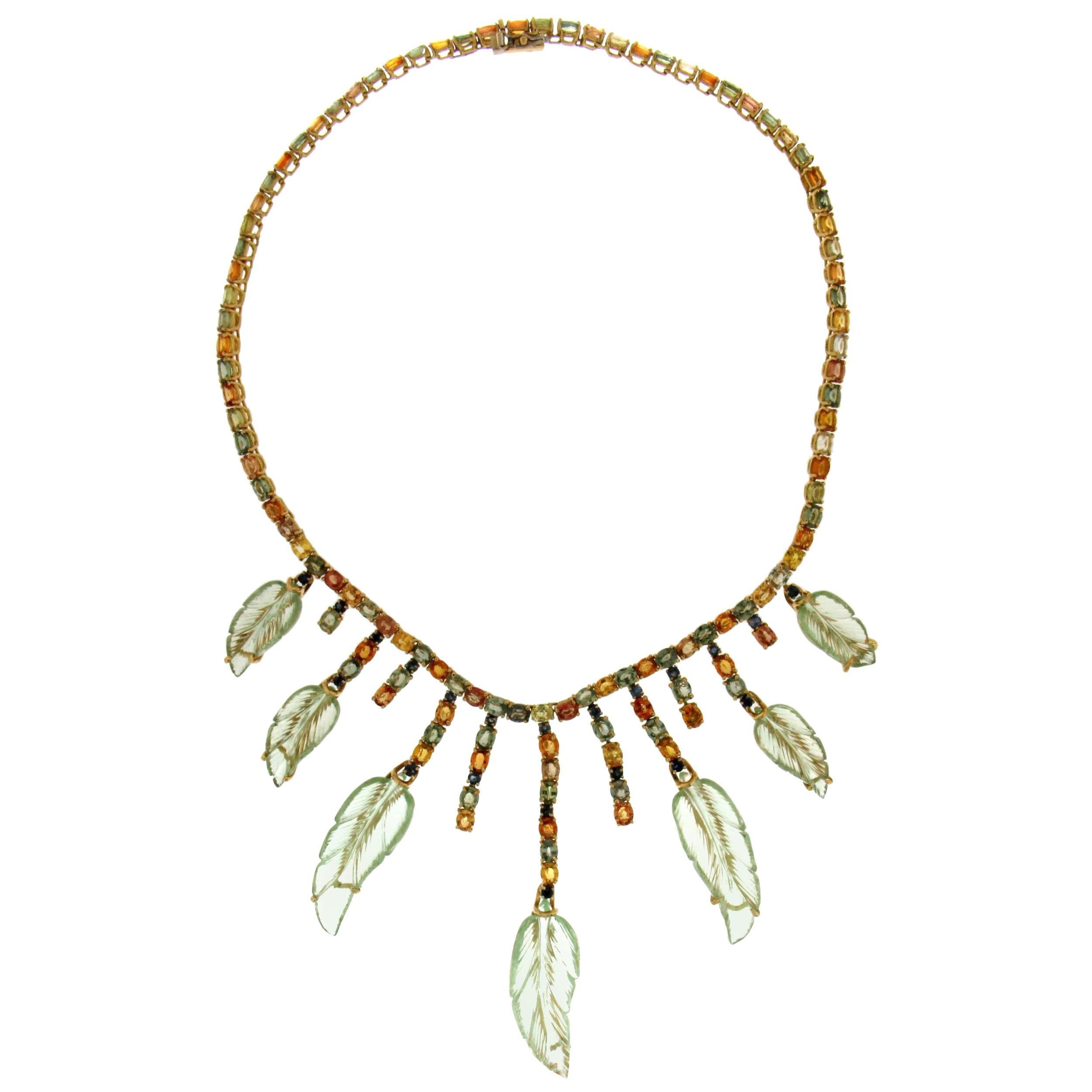 Yellow - Brass Metal Handcrafted Choker Necklace 132 main image 1