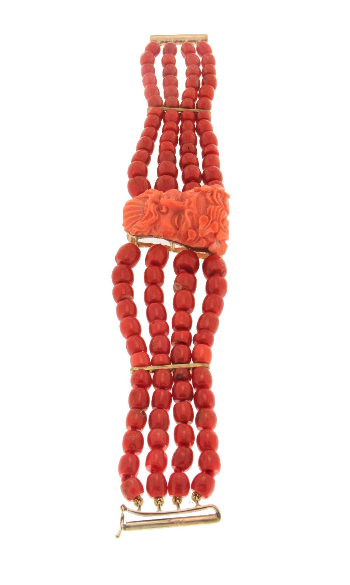 japanese coral necklace