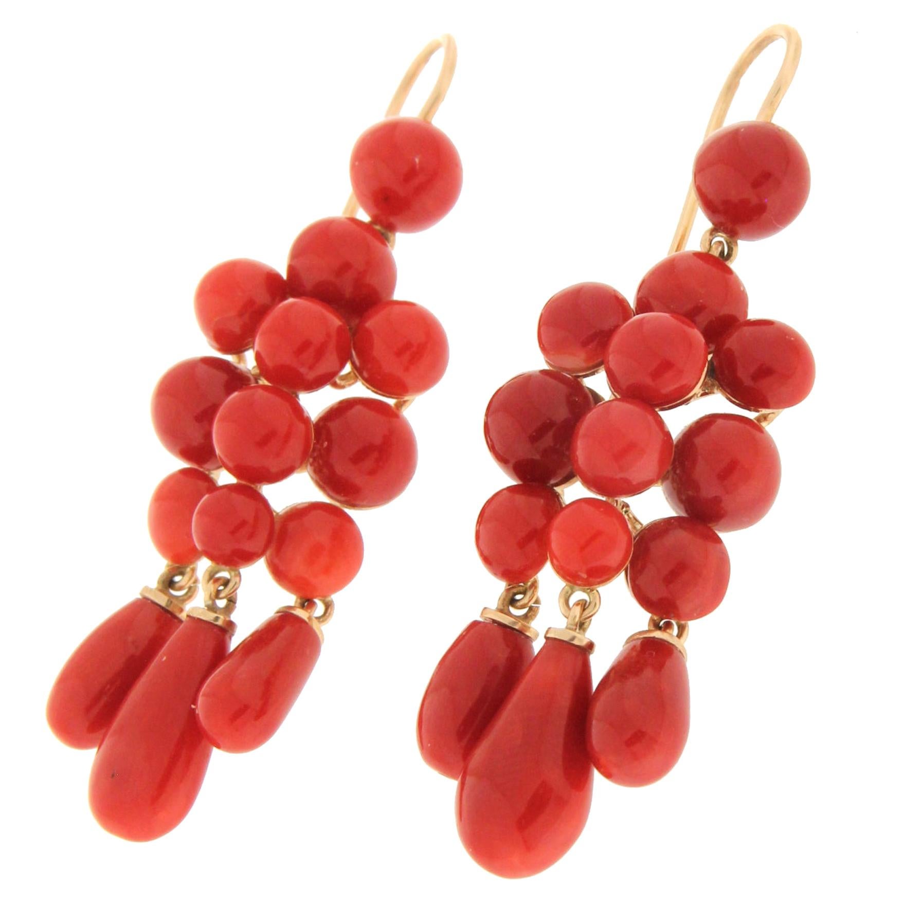 Antique Coral Earrings 1,106 For Sale at 1stDibs coral earrings gold, vintage coral earrings