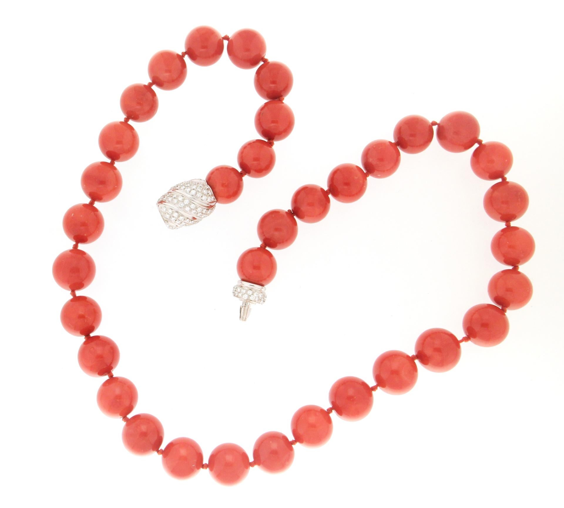 sardinian coral necklace