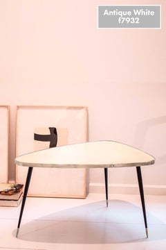 Handcraft Side Table Organic Shape Steel Contour 5 Color 2 Height Medium Top