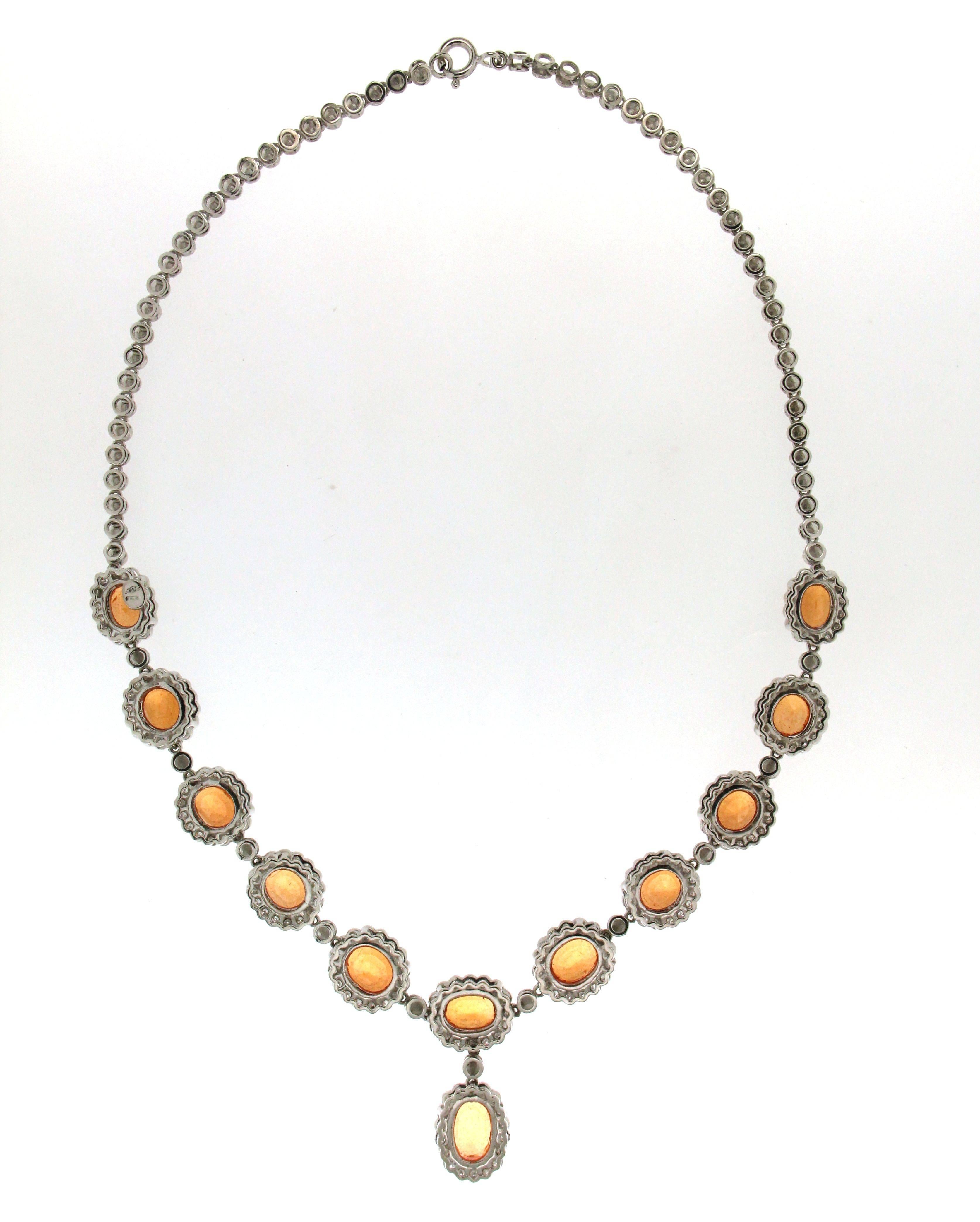 gold sandstone necklace