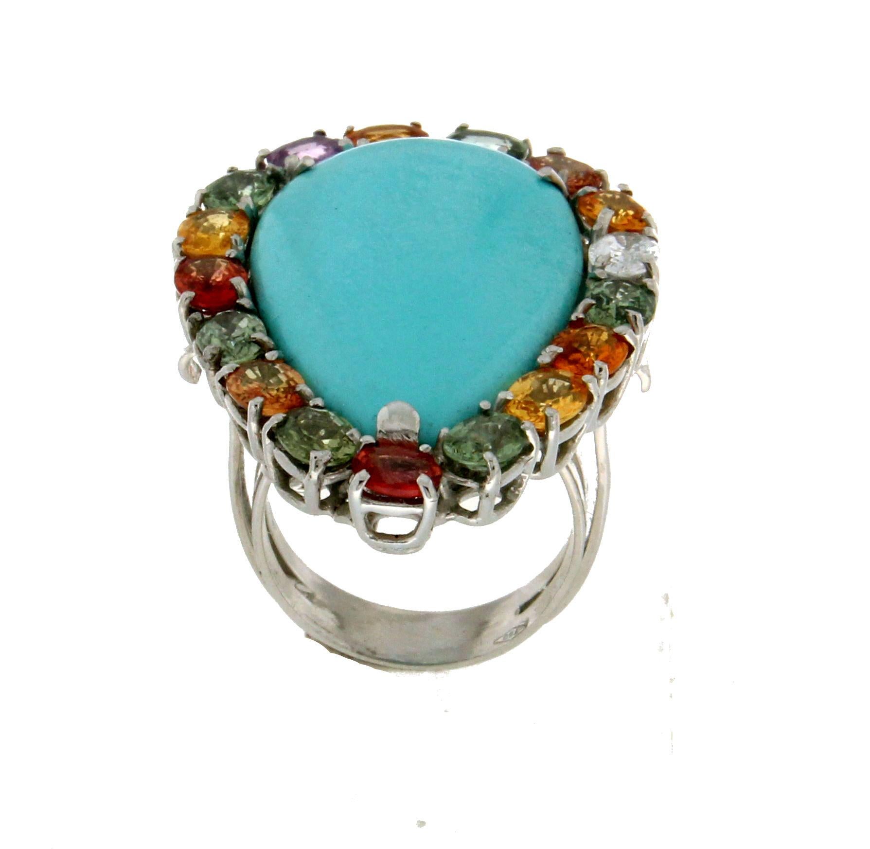 For any problems related to some materials contained in the items that do not allow shipping and require specific documents that require a particular period, please contact the seller with a private message to solve the problem.
Handcraft Turquoise