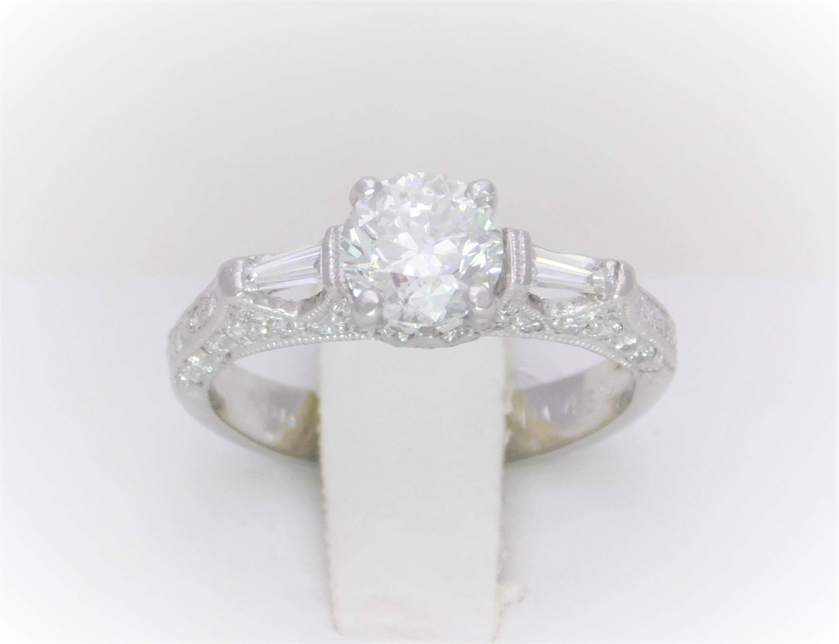 handcrafted diamond engagement rings