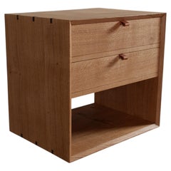Handcrafted 2 Drawer English Oak Night Stand by SUM Furniture